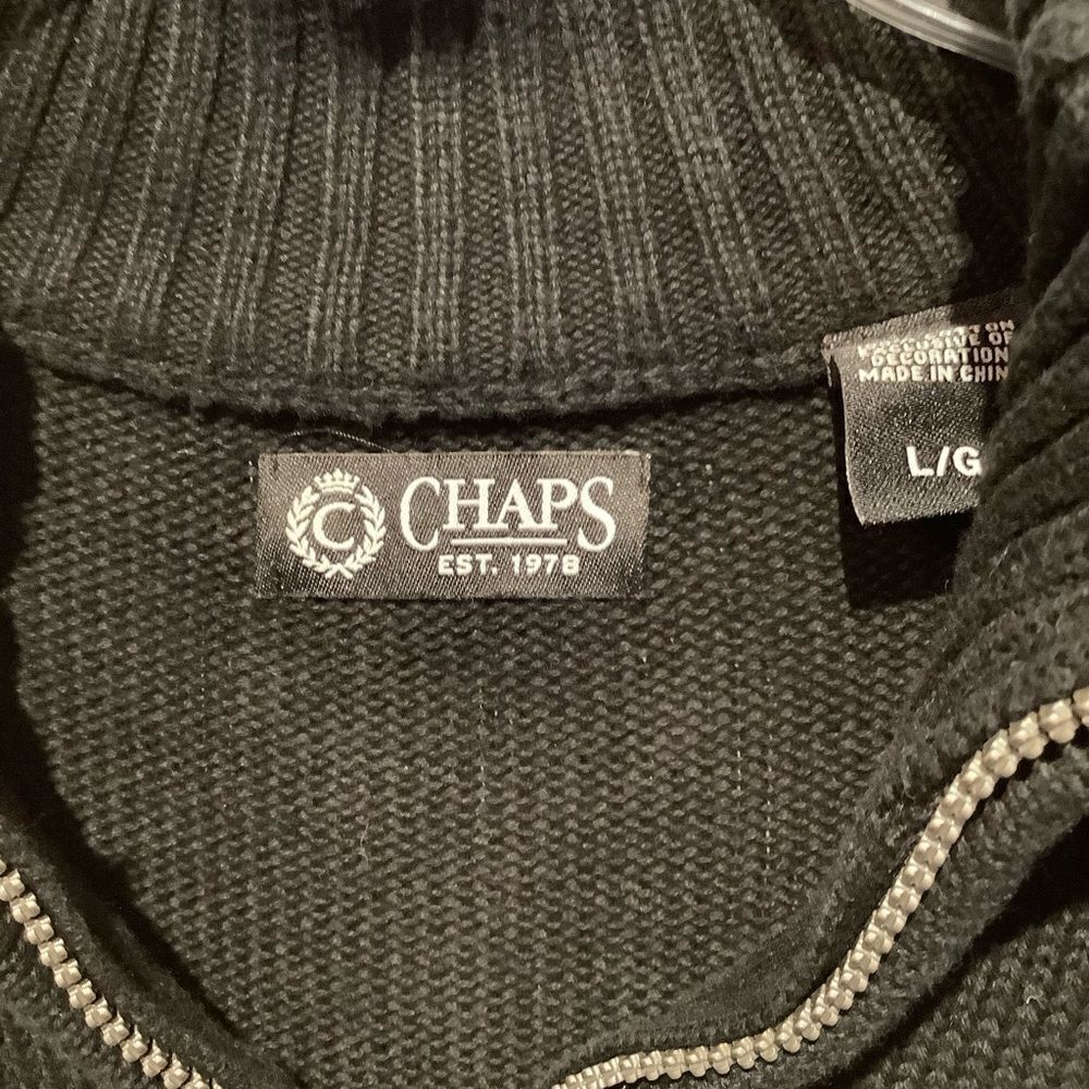 CHAPS COTTON PULLOVER SWEATER‎ - Picture 8 of 10